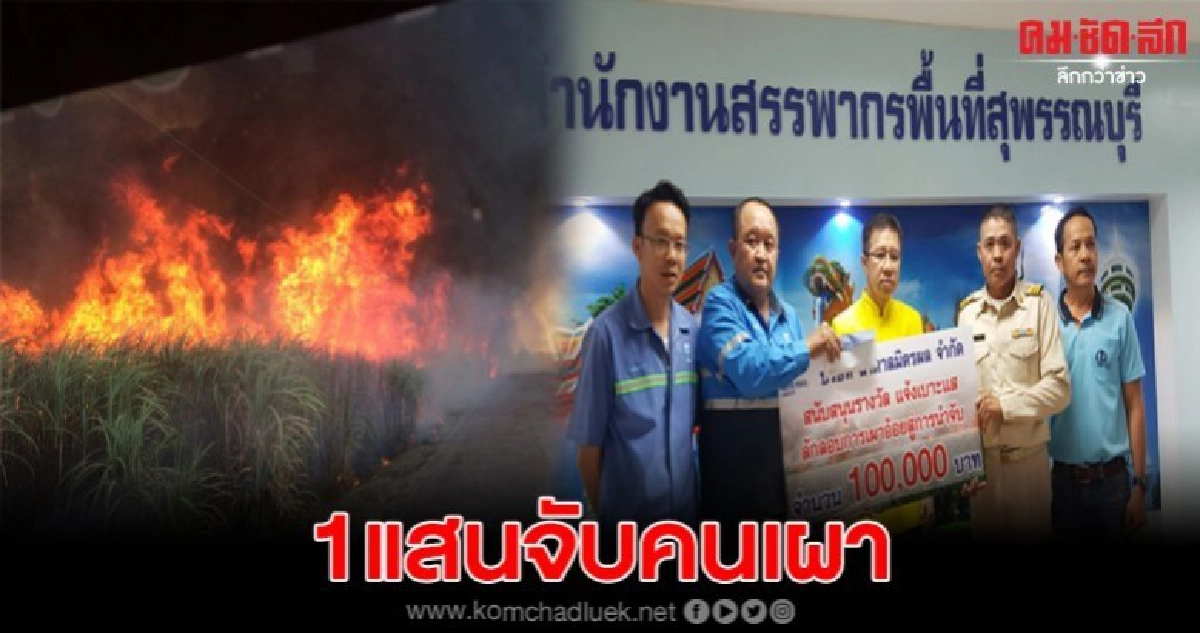 เรียกผู้ประกอบการร่วมแก้ปัญหาการเผาไร่อ้อยมิตรผล เรียกผู้ประกอบการร่วมแก้ปัญหาการเผาไร่อ้อยมิตรผล