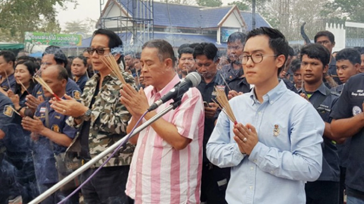 มูลนิธิเสมอกัน1,000 นายสาบานตนต่อองค์สมเด็จพระนเรศวรมหาราช