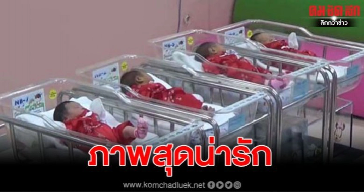 โรงพยาบาลจุฬารัตน์ 3 ทำเก๋ ใส่ชุดกี่เพ้าสีแดงให้ทารกแรกเกิดต้อนรับเทศกาลตรุษจีน โรงพยาบาลจุฬารัตน์ 3 ทำเก๋ ใส่ชุดกี่เพ้าสีแดงให้ทารกแรกเกิดต้อนรับเทศกาลตรุษจีน