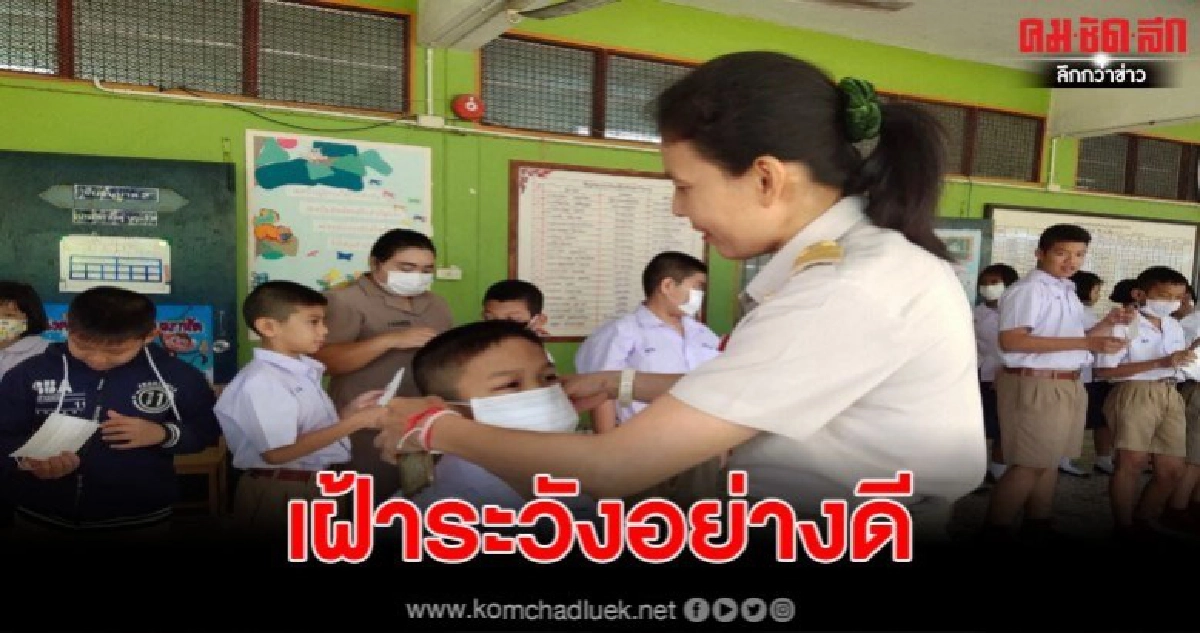เฝ้าระวังและป้องกันการติดเชื้อไวรัสโคโรน่า ในร.ร.ทั้งจังหวัด เฝ้าระวังและป้องกันการติดเชื้อไวรัสโคโรน่า ในร.ร.ทั้งจังหวัด