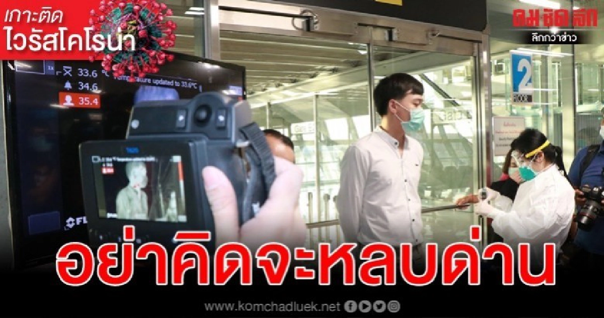 จับโกหกอย่างไร..ถ้ากินยาลดไข้ หลบด่านตรวจไวรัสโคโรน่า