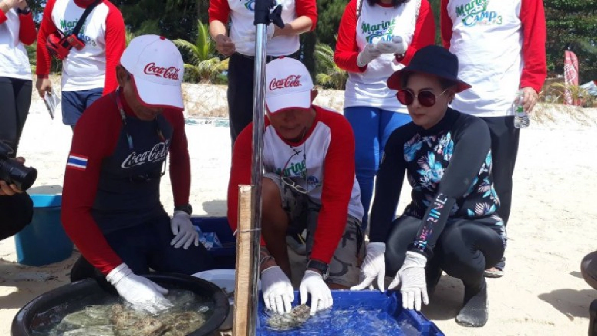 หาดทิพย์นำนร.-อาสาสมัครสร้างสมดุลระบบนิเวศทางทะเล หาดทิพย์นำนร.-อาสาสมัครสร้างสมดุลระบบนิเวศทางทะเล