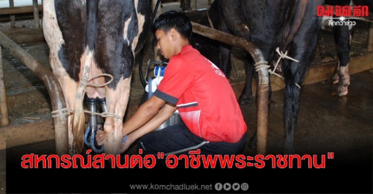 สหกรณ์สานต่อ"อาชีพพระราชทาน"ให้ทุนเรียนฟรีทายาทเกษตรกร