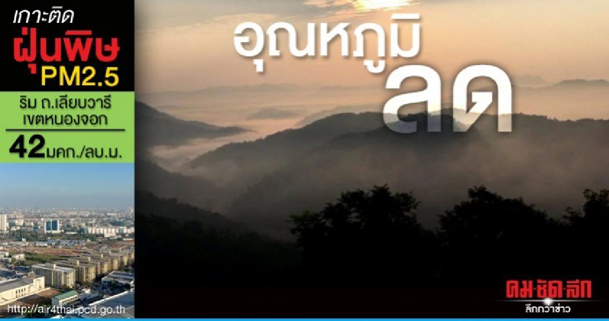 ทั่วทุกภาคอุณหภูมิลด ใต้ฝนฟ้าคะนอง ทั่วทุกภาคอุณหภูมิลด ใต้ฝนฟ้าคะนอง