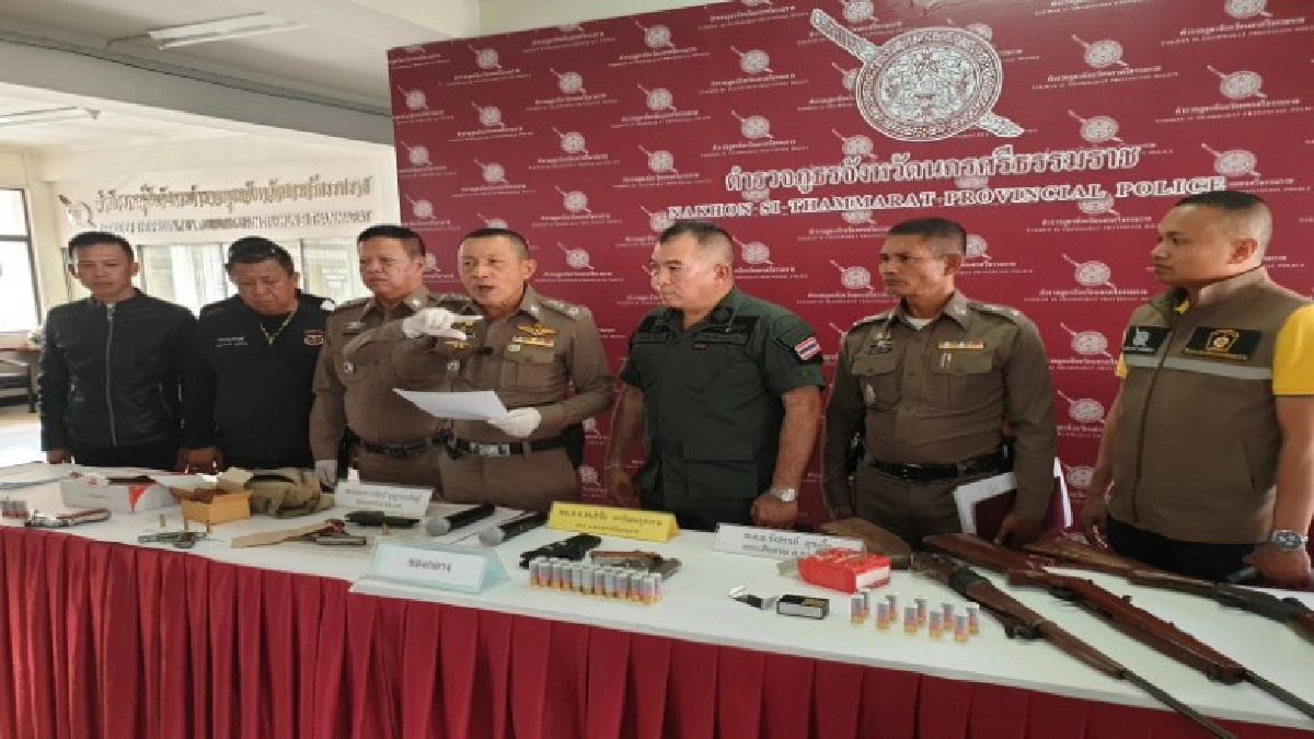 ตำรวจเมืองคอนปูพรมบุกตรวจค้นจับกุมผุ้ต้องหาสั่งซื้ออาวุธปืนทางออนไลน์ส่งทางพัสดุไปรษณีย์ 8 จุด-ยึดอาวุธปืนรวม 9 กระบอกพร้อมกระสุนอื้อ ตำรวจเมืองคอนปูพรมบุกตรวจค้นจับกุมผุ้ต้องหาสั่งซื้ออาวุธปืนทางออนไลน์ส่งทางพัสดุไปรษณีย์ 8 จุด-ยึดอาวุธปืนรวม 9 กระบอกพร้อมกระสุนอื้อ