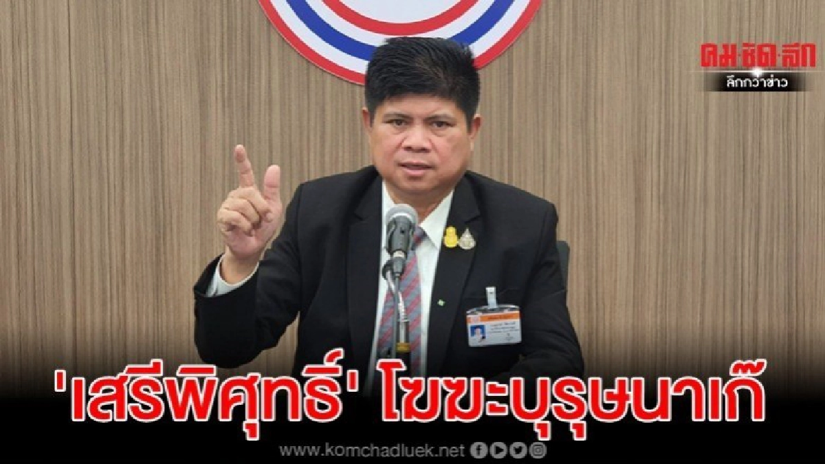 เรียก เสรีพิศุทธิ์ โฆฆะบุรุษนาเก๊ ทำหน้าที่ต่ำกว่ามาตราฐาน