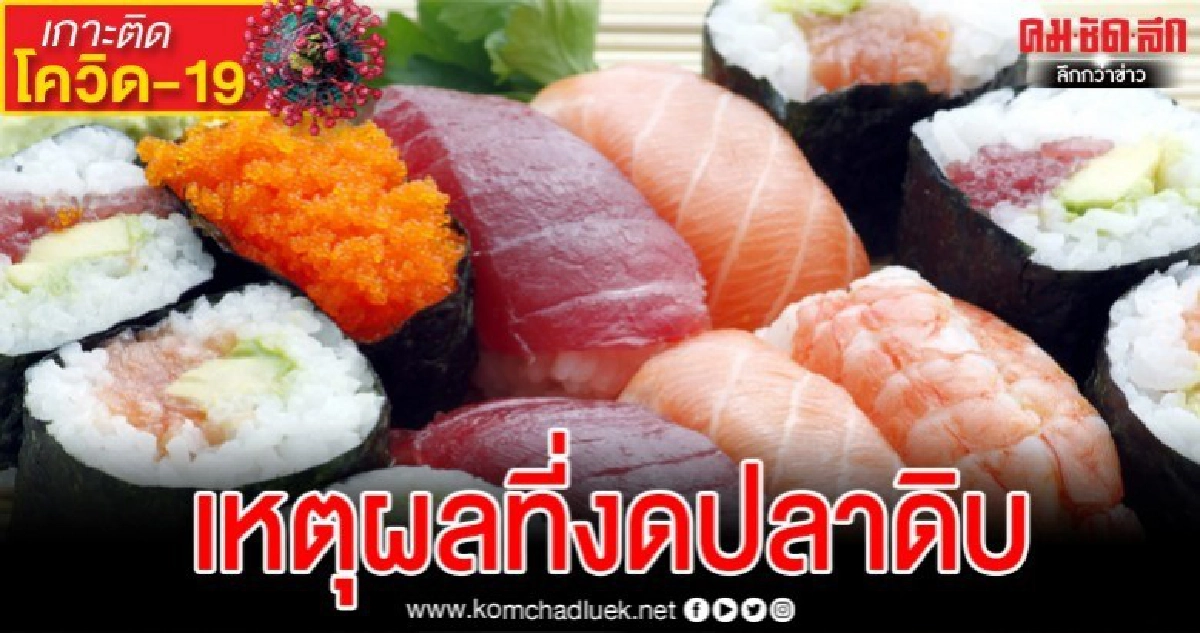 ถึงบางอ้อแล้ว ทำไมต้องงดทานปลาดิบ 