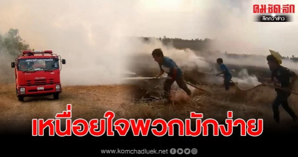 ทำเทศบาลสุดวุ่น มือดีจุดไฟเผาตาซังก่อนหนีหายเงียบ ทำเทศบาลสุดวุ่น มือดีจุดไฟเผาตาซังก่อนหนีหายเงียบ