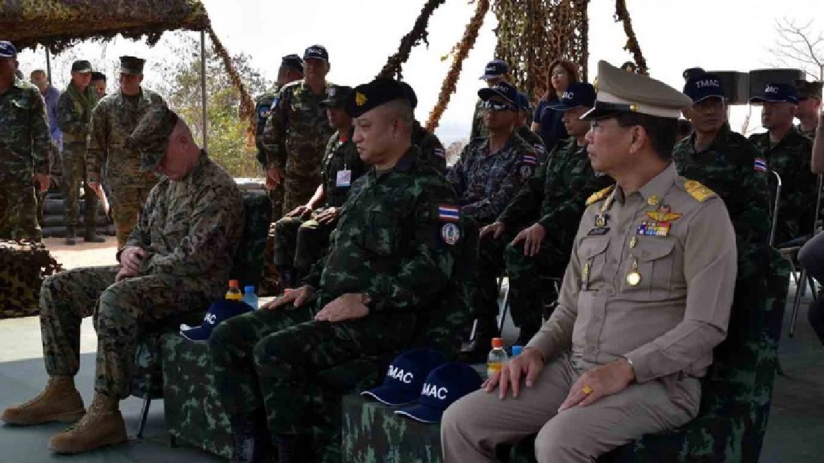 ทหารไทย-สหรัฐ ฝึกร่วมผสมคอบบร้าโกลด์ในพื้นที่จังหวัดสระแก้ว กวาดล้างสนามทุ่นระเบิด กว่า 2,000 ทุ่น ทหารไทย-สหรัฐ ฝึกร่วมผสมคอบบร้าโกลด์ในพื้นที่จังหวัดสระแก้ว กวาดล้างสนามทุ่นระเบิด กว่า 2,000 ทุ่น