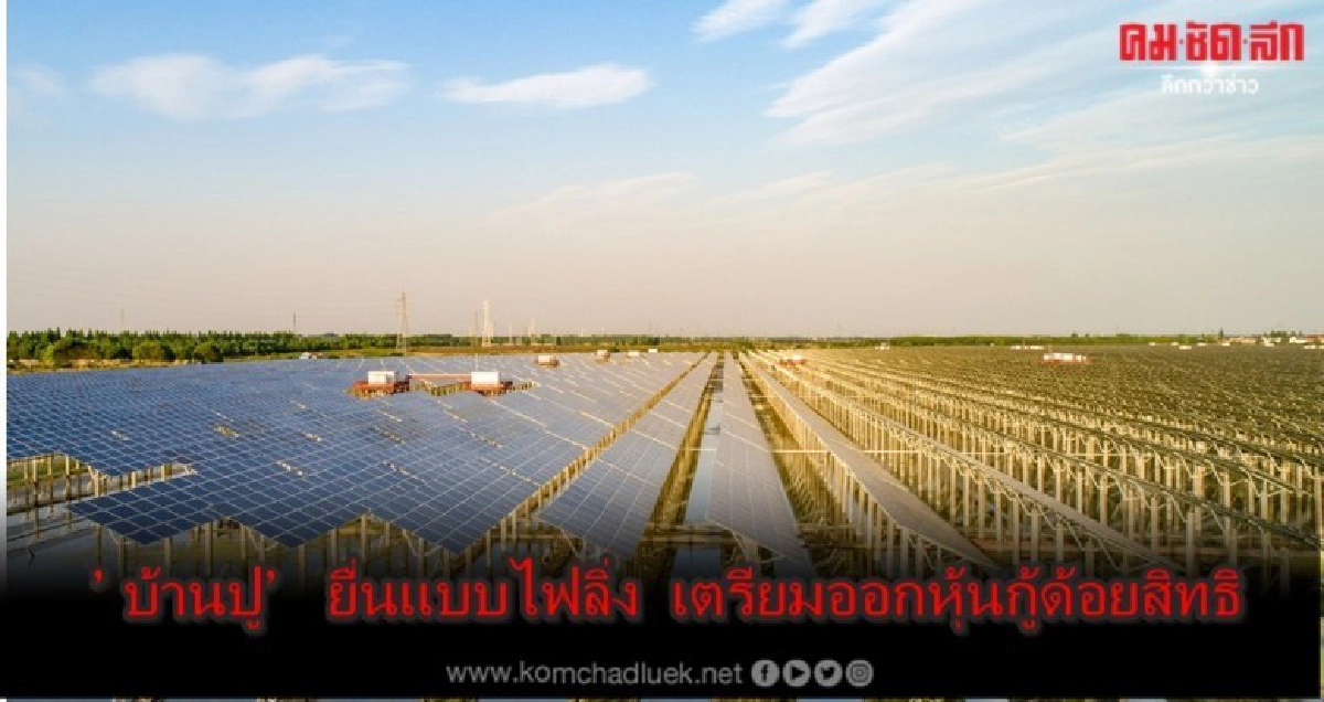 'บ้านปู' ยื่นแบบไฟลิ่ง เตรียมออกหุ้นกู้ด้อยสิทธิ