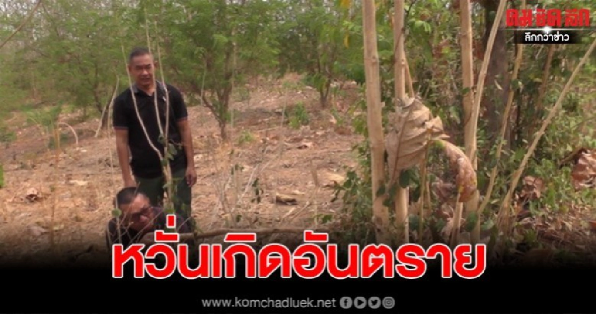 ชาวบ้านผวาเจอมือมืดใช้ปืน วางเป็นกับดักตามเส้นทางสัญจร