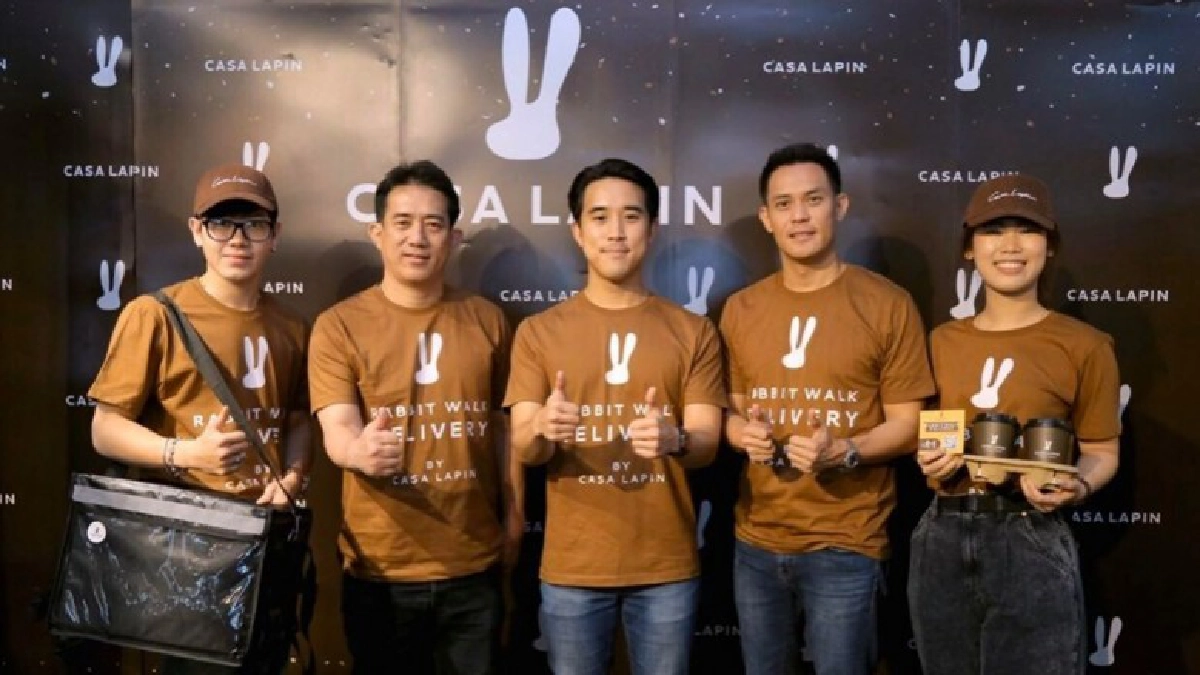 เปิดตัวกาแฟเดลิเวอรี่ "Rabbit Walk"