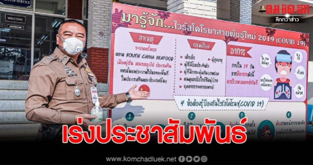 ตำรวจเชียงดาว ปชส.ให้ประชาชนรู้ทันไวรัสโควิด-19 ตำรวจเชียงดาว ปชส.ให้ประชาชนรู้ทันไวรัสโควิด-19