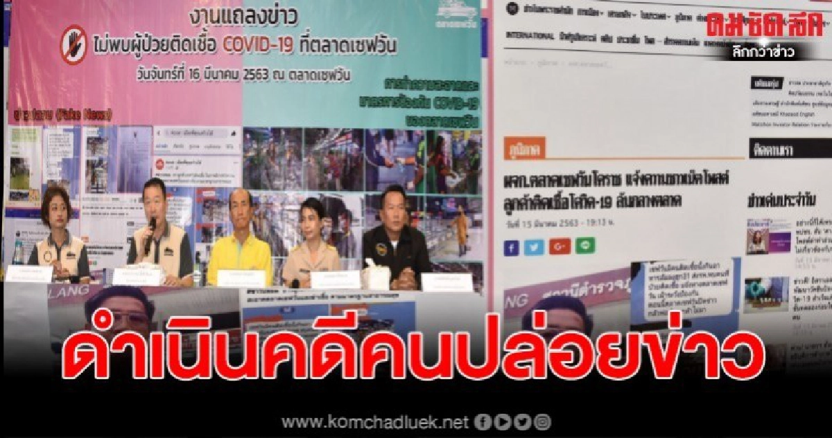 โคราชยัน ไม่พบผู้ติด โควิด-19 พร้อมแจ้งความดำเนินคดีคนปล่อย โคราชยัน ไม่พบผู้ติด โควิด-19 พร้อมแจ้งความดำเนินคดีคนปล่อย
