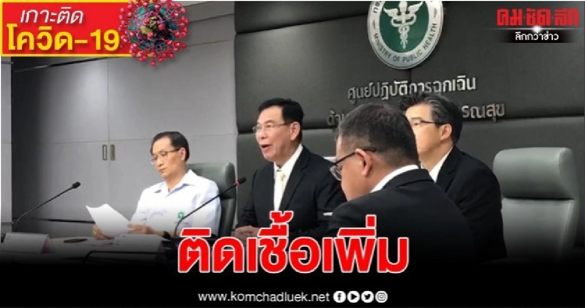 พบผู้ติดเชื้อใหม่ 30 ราย รวมสะสม 177 ราย พบผู้ติดเชื้อใหม่ 30 ราย รวมสะสม 177 ราย