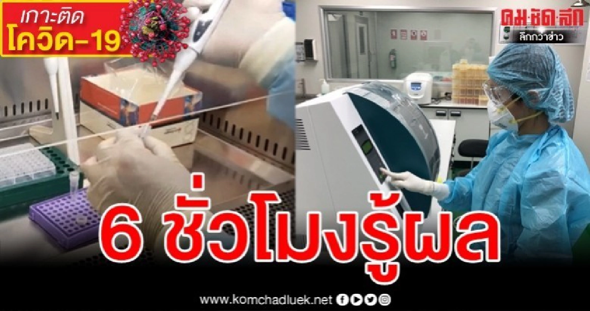 มธ.เปิดห้องปฏิบัติการสู้โควิด-19 รับตรวจเชื้อจากรพ.ใกล้เคียง มธ.เปิดห้องปฏิบัติการสู้โควิด-19 รับตรวจเชื้อจากรพ.ใกล้เคียง