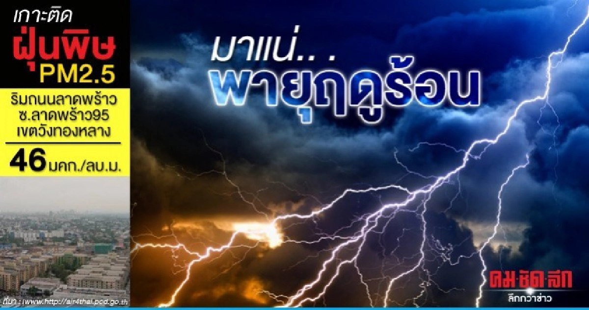 กรมอุตุฯ ประกาศหลายพื้นที่รับมือพายุฤดูร้อน พายุลูกเห็บ กรมอุตุฯ ประกาศหลายพื้นที่รับมือพายุฤดูร้อน พายุลูกเห็บ