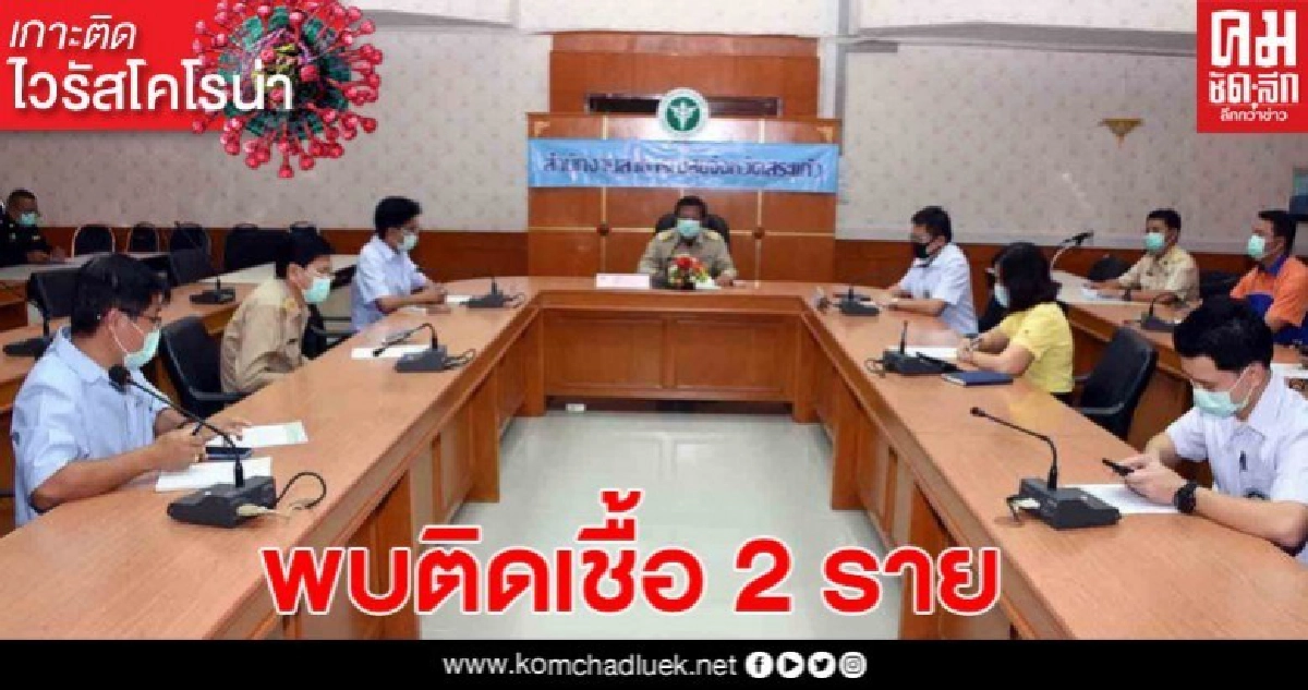 สระแก้ว พบผู้ติดเชื้อโควิด-19 2 ราย สระแก้ว พบผู้ติดเชื้อโควิด-19 2 ราย