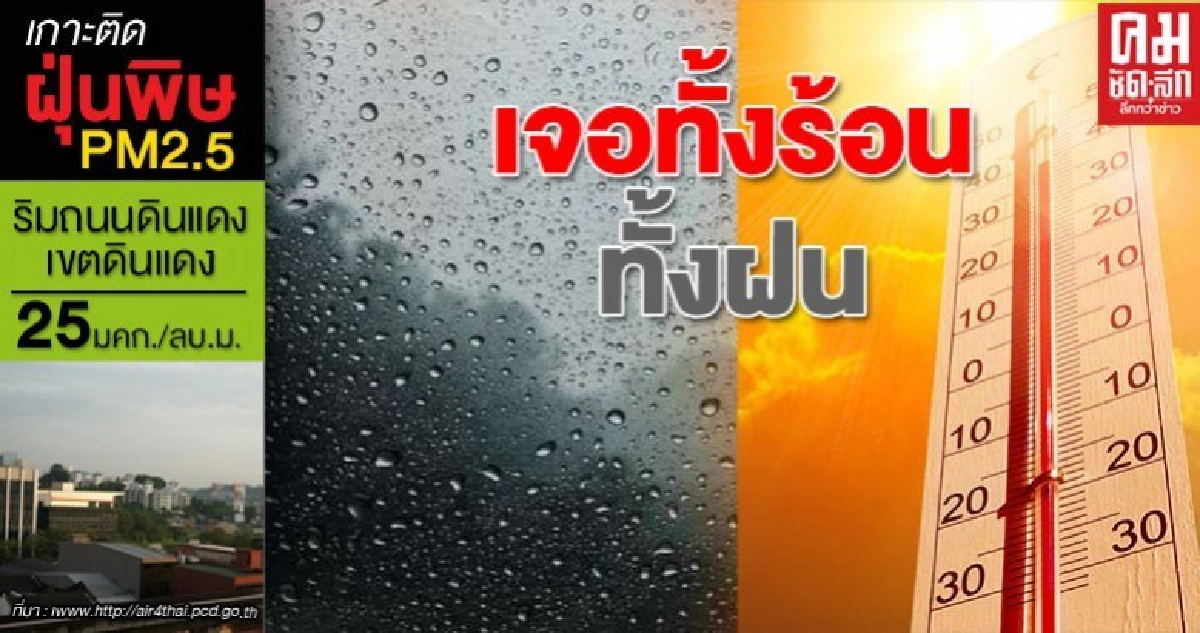 เหนือ-อีสาน-กลางอากาศร้อนจัด เหนือ-อีสาน-กลางอากาศร้อนจัด