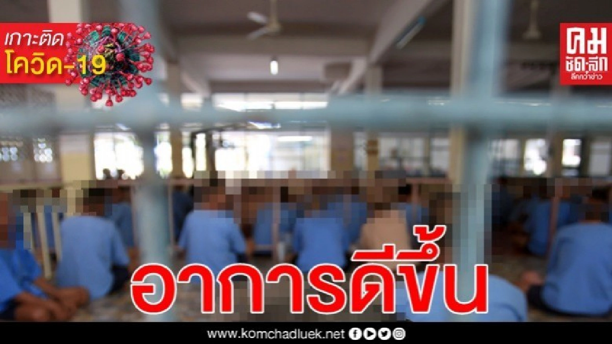 นักโทษติดโควิด อาการดี รอตรวจหาเชื้อซ้ำ