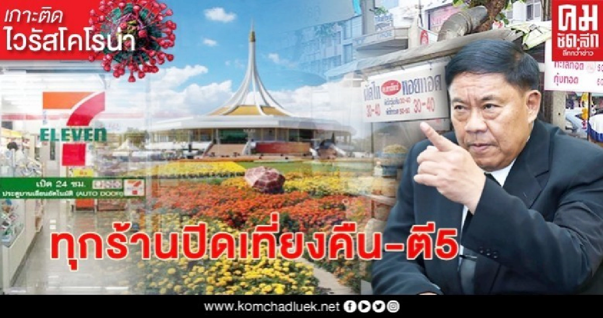 ปิดร้านค้าเที่ยงคืน-ตี5