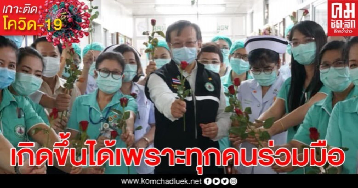 สุดยอด! อุบลฯผู้ป่วยสะสมเป็น 0 หลังหนูน้อยติดเชื้อโควิด-19 คนสุดท้ายของ รพ.รักษาหาย สุดยอด! อุบลฯผู้ป่วยสะสมเป็น 0 หลังหนูน้อยติดเชื้อโควิด-19 คนสุดท้ายของ รพ.รักษาหาย