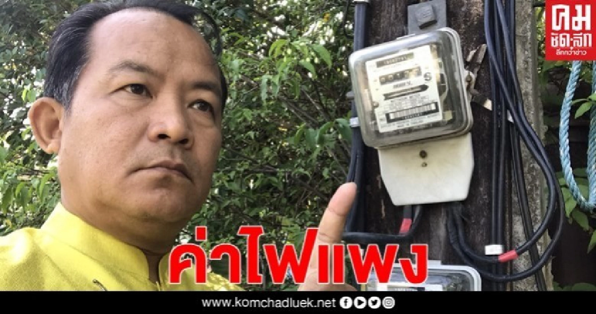 "ศรีสุวรรณ" ชี้ไฟฟ้ามีล้นประเทศแต่กลับซ้ำเติมปัญหาโควิด-19 ด้วยค่าไฟแพง