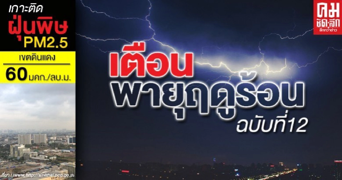 เตือน 40 จังหวัดเตรียมการรับมือพายุฤดูร้อน เตือน 40 จังหวัดเตรียมการรับมือพายุฤดูร้อน