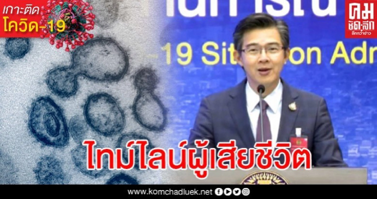 เปิดไทม์ไลน์ผู้เสียชีวิตจากโควิด-19 รายที่ 51 ของไทย เปิดไทม์ไลน์ผู้เสียชีวิตจากโควิด-19 รายที่ 51 ของไทย