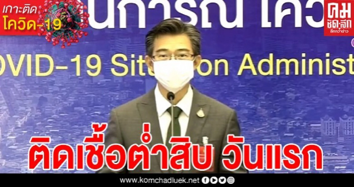 ด่วน ตัวเลขหลักเดียวแล้ว ไทยติดเชื้อเพิ่ม 9 ราย ผู้ป่วยสะสม 2,931 ราย เสียชีวิตเพิ่ม 1 ราย ด่วน ตัวเลขหลักเดียวแล้ว ไทยติดเชื้อเพิ่ม 9 ราย ผู้ป่วยสะสม 2,931 ราย เสียชีวิตเพิ่ม 1 ราย