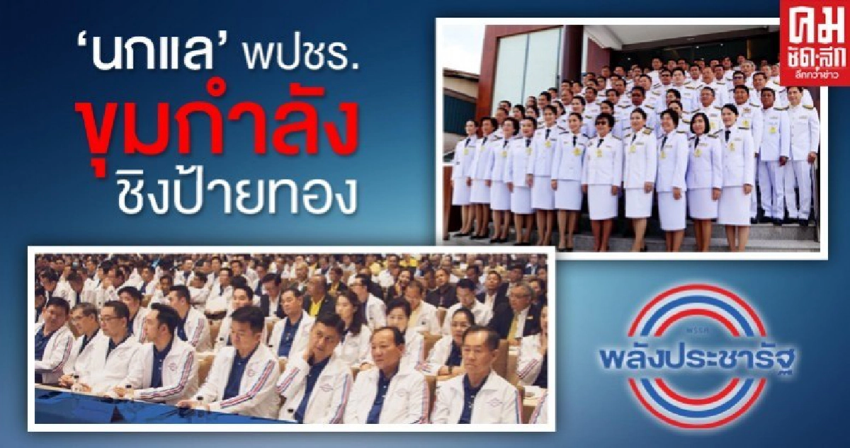 "นกแล" พปชร.ขุมกำลังชิงป้ายทอง