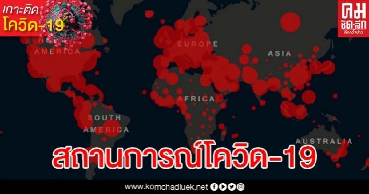 อัปเดตสถานการณ์โควิด-19 ทั่วโลก วันที่ 2 พฤษภาคม 2563 อัปเดตสถานการณ์โควิด-19 ทั่วโลก วันที่ 2 พฤษภาคม 2563