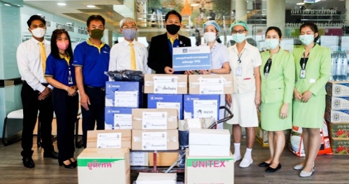 วิริยะประกันภัย ร่วมใจสู้ภัยโควิด มอบชุด PPE บุคลากรแพทย์ รพ.ในพื้นที่ภาคกลาง-ภาคตะวันตก