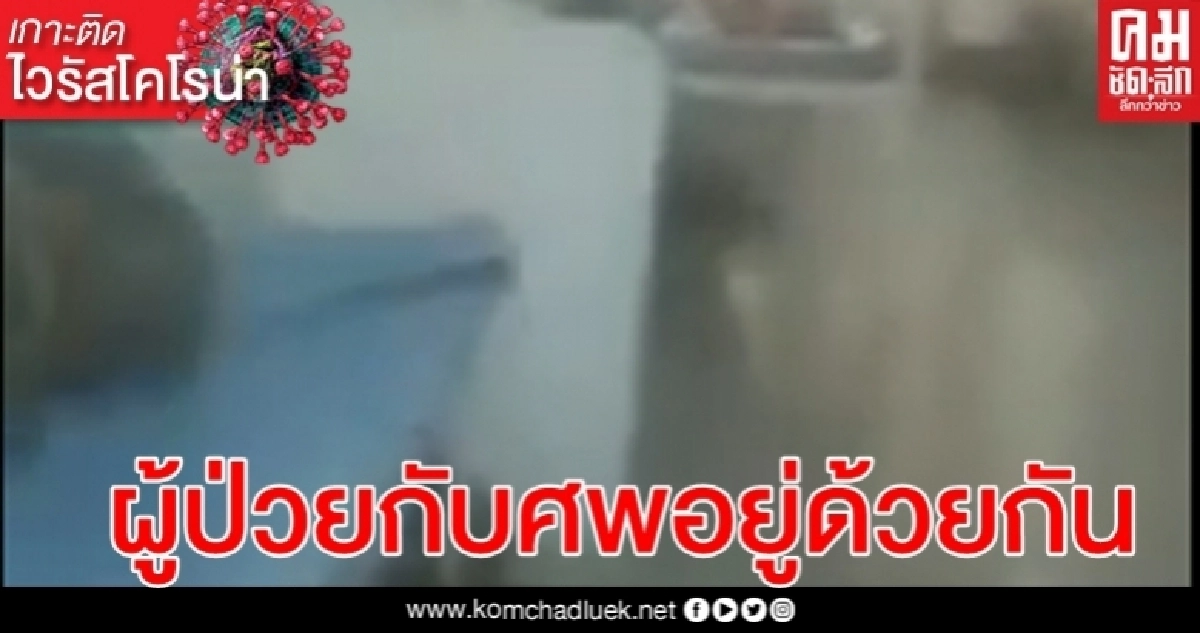 "มุมไบ" ผู้ป่วย "โควิด-19 " กับศพนอนรวมกันในห้อง "มุมไบ" ผู้ป่วย "โควิด-19 " กับศพนอนรวมกันในห้อง