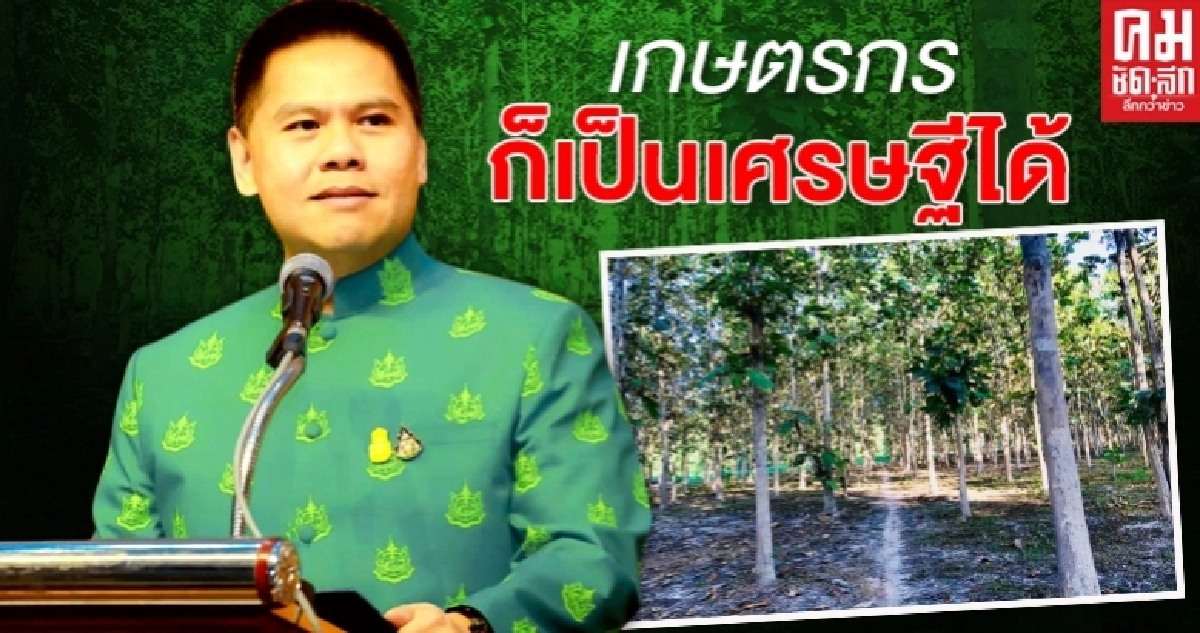 "วราวุธ" เตรียมชงครม. ให้ที่ สปก. สามารถปลูกไม้มีค่า พะยูง ตัดได้ขายได้ "วราวุธ" เตรียมชงครม. ให้ที่ สปก. สามารถปลูกไม้มีค่า พะยูง ตัดได้ขายได้