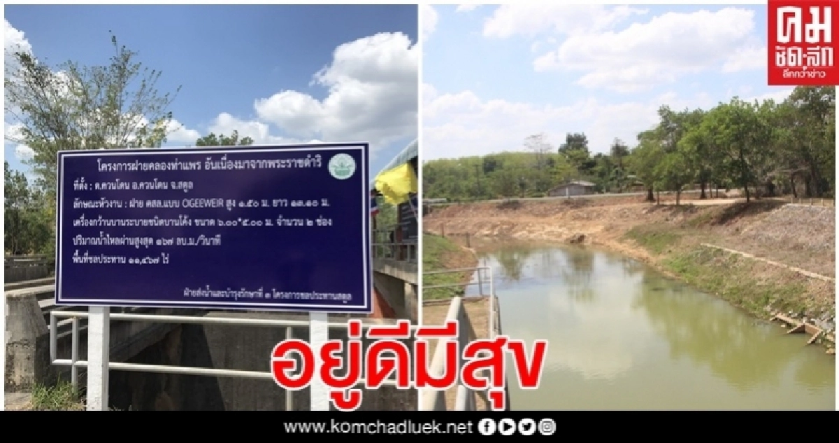 ด้วยพระปรีชาสามารถ ต.ควนโดน อ.ควนโดน จ.สตูล วันนี้ราษฎรอยู่ดีมีสุข ด้วยพระปรีชาสามารถ ต.ควนโดน อ.ควนโดน จ.สตูล วันนี้ราษฎรอยู่ดีมีสุข