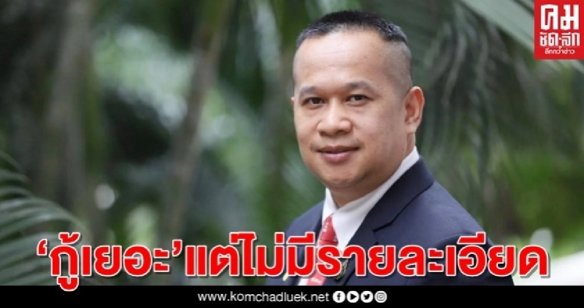 "อนุสรณ์" ชี้ "พ.ร.ก.กู้เงิน" กู้เยอะ แต่ไม่มีรายละเอียด ปฏิเสธการตรวจสอบ