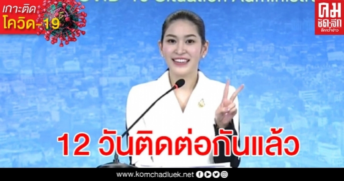 ด่วน ศบค.รายงานพบผู้ติดเชื้อโควิด-19 วันนี้ 2 ราย 