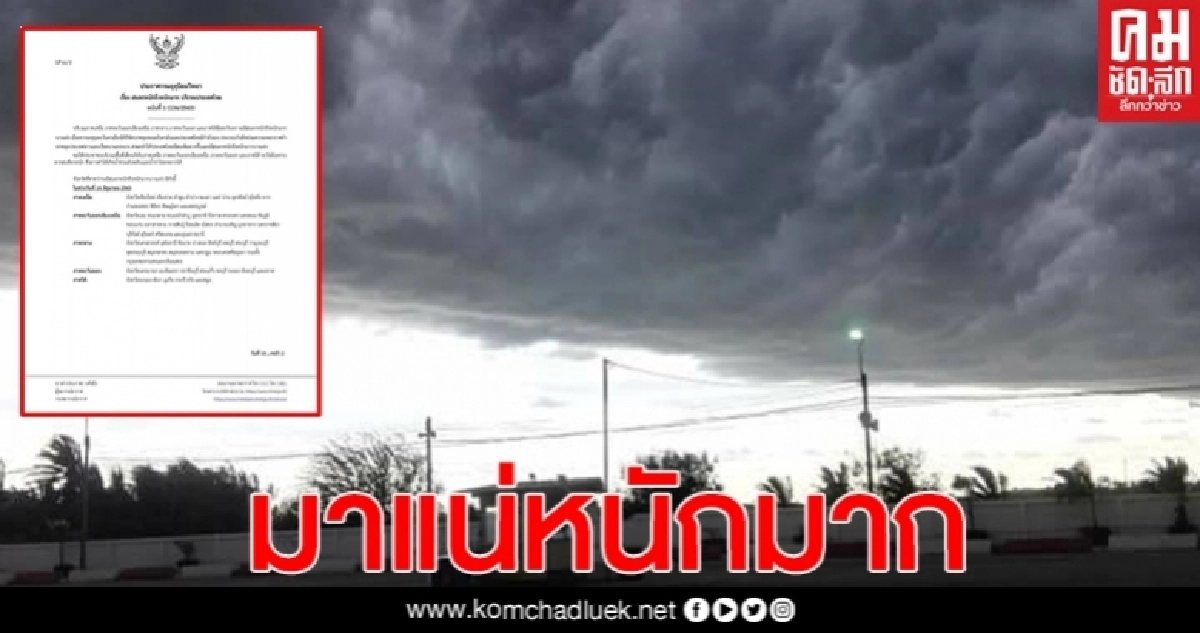 กรมอุตุฯ เตือน"ฝนตกหนักถึงหนักมาก บริเวณประเทศไทย"ฉบับที่ 1 วันที่ 14มิ.ย.63 กรมอุตุฯ เตือน"ฝนตกหนักถึงหนักมาก บริเวณประเทศไทย"ฉบับที่ 1 วันที่ 14มิ.ย.63