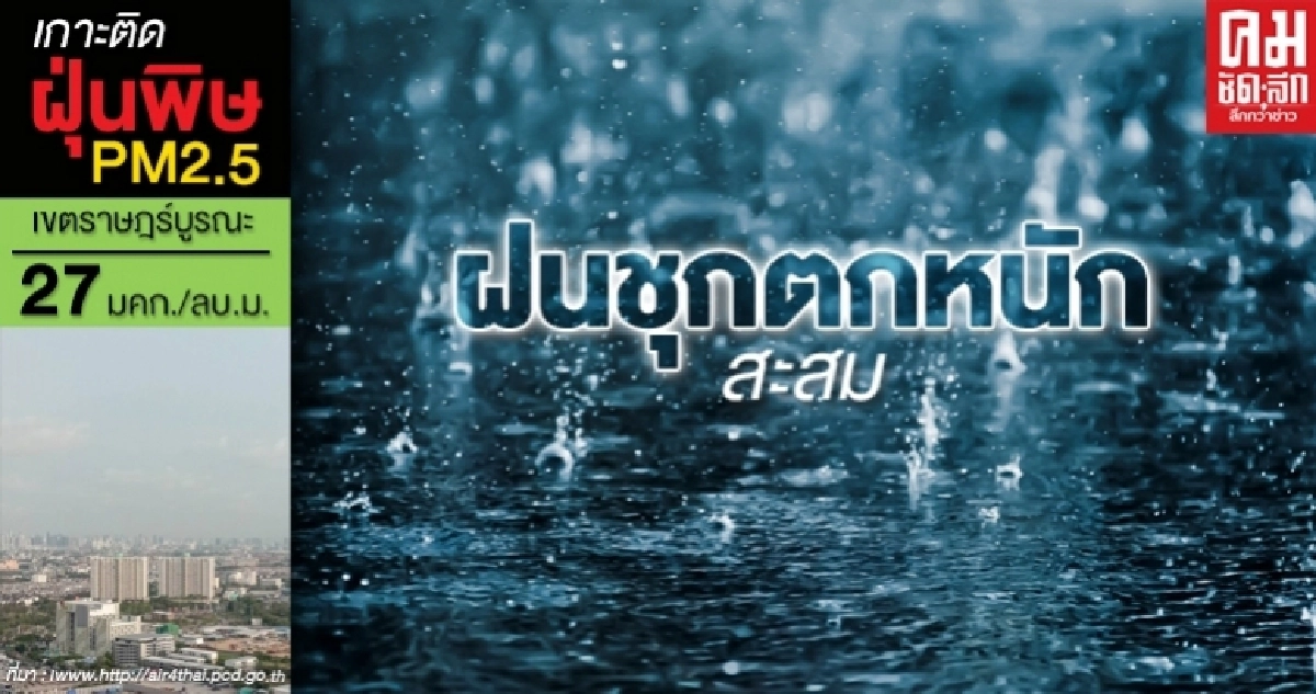 พยากรณ์อากาศวันนี้ ฝนตกหนัก ระวังน้ำท่วมฉับพลันน้ำป่าไหลหลากคลื่นสูง 2 เมตร พยากรณ์อากาศวันนี้ ฝนตกหนัก ระวังน้ำท่วมฉับพลันน้ำป่าไหลหลากคลื่นสูง 2 เมตร