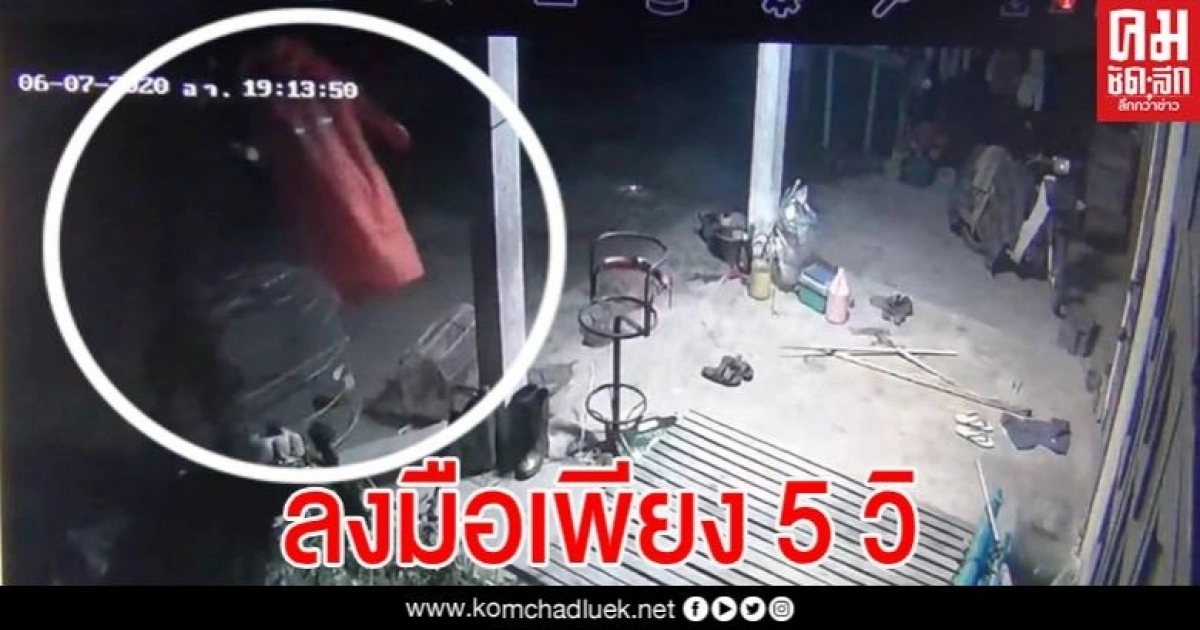 กลัวเปียกแต่ไม่ลงทุน โจรแสบแอบฉกเสื้อกันฝน ขณะเจ้าของเผลอ กลัวเปียกแต่ไม่ลงทุน โจรแสบแอบฉกเสื้อกันฝน ขณะเจ้าของเผลอ