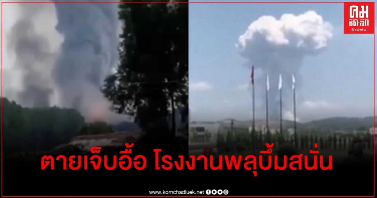โรงงานพลุในตุรกีระเบิดสนั่นหวั่นไหว สังเวย 4 ศพ เจ็บร่วมร้อย โรงงานพลุในตุรกีระเบิดสนั่นหวั่นไหว สังเวย 4 ศพ เจ็บร่วมร้อย