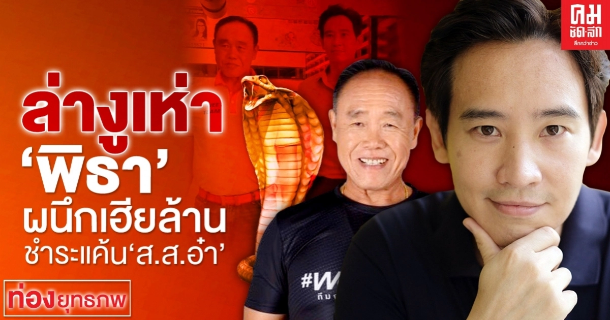 ล่างูเห่า "พิธา" ผนึกเฮียล้าน ชำระแค้น "ส.ส.อ๋า"