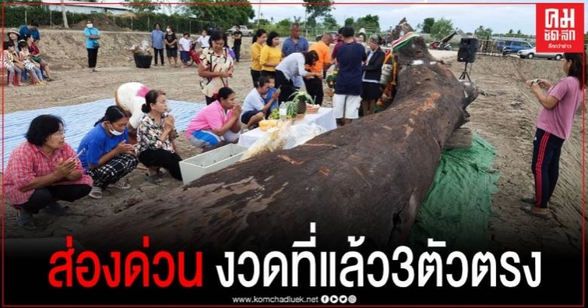 ชาวบ้านแห่แก้บน หลังงวดที่แล้วให้โชค รับทรัพย์กันหลายล้าน (ชมคลิป)