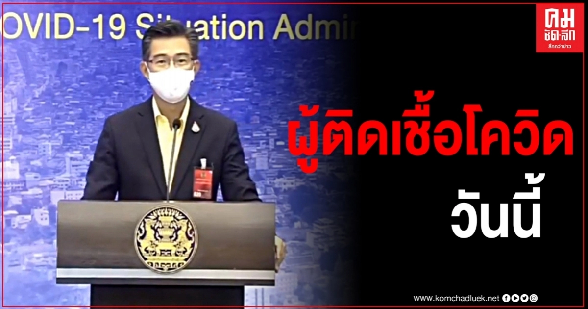 ด่วน ศบค.รายงานผู้ติดเชื้อโควิด ประจำวันที่ 20 กรกฎาคม 2563  