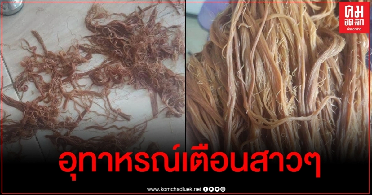 ให้ภาพเล่าเรื่อง เจ้าของร้านขนลุกซู่ เห็นสภาพผมลูกค้าเกินจะบรรยาย