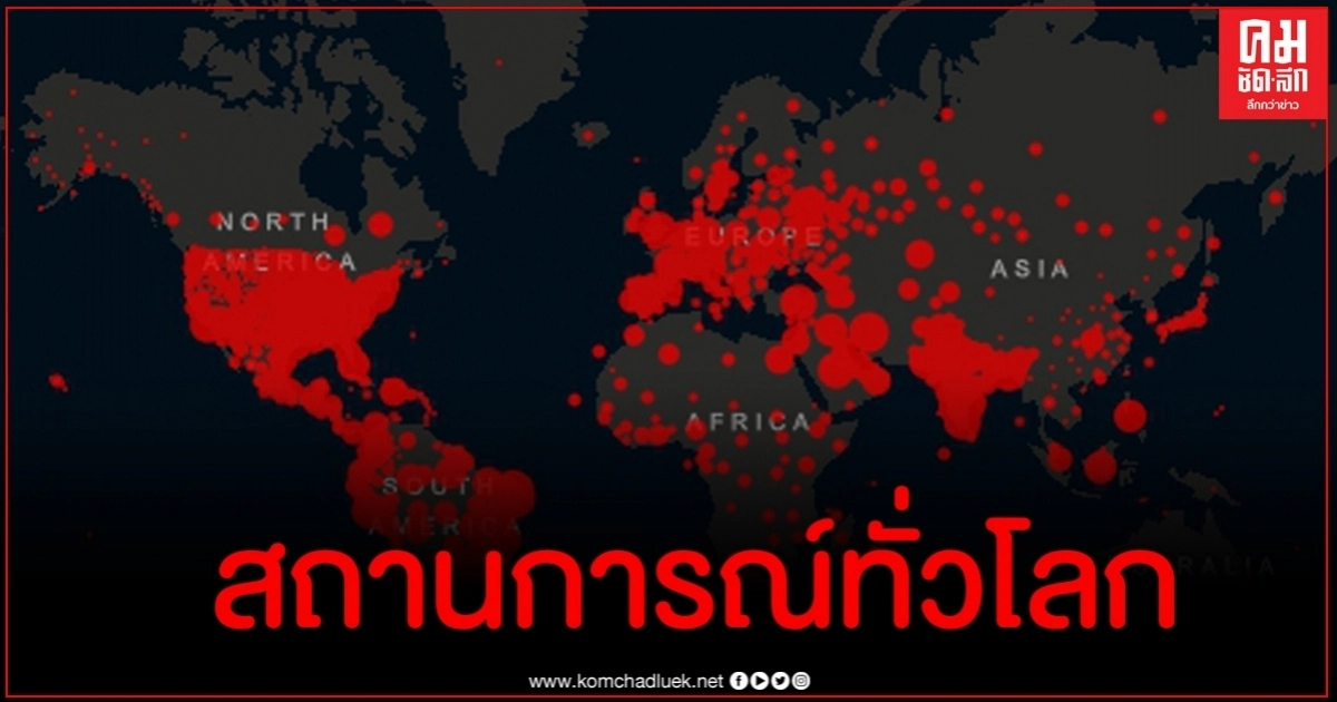 อัปเดตสถานการณ์โควิด-19 ทั่วโลก (11 สิงหาคม 2563) อัปเดตสถานการณ์โควิด-19 ทั่วโลก (11 สิงหาคม 2563)