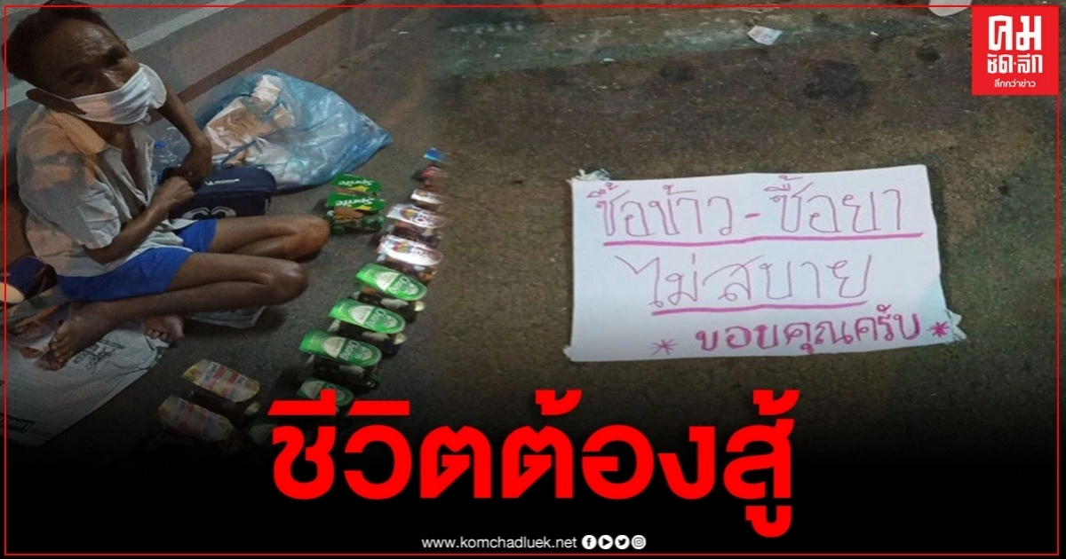 คุณลุงสู้ชีวิต นั่งขายโมเดลรถจากกระป๋องทำมือ ตรงสะพานลอย หาเงินเลี้ยงชีพ คุณลุงสู้ชีวิต นั่งขายโมเดลรถจากกระป๋องทำมือ ตรงสะพานลอย หาเงินเลี้ยงชีพ
