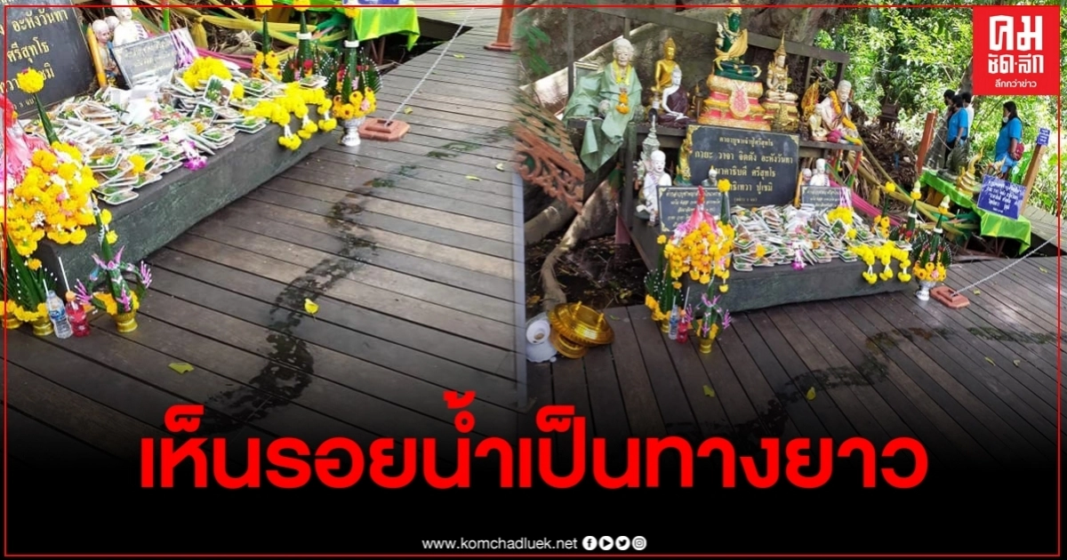 หนุ่มเจอเรื่องสุดแปลก เมียฝันว่าเป็นงู ตัดสินใจไปคำชะโนด กลับเจอรอยปริศนา หนุ่มเจอเรื่องสุดแปลก เมียฝันว่าเป็นงู ตัดสินใจไปคำชะโนด กลับเจอรอยปริศนา