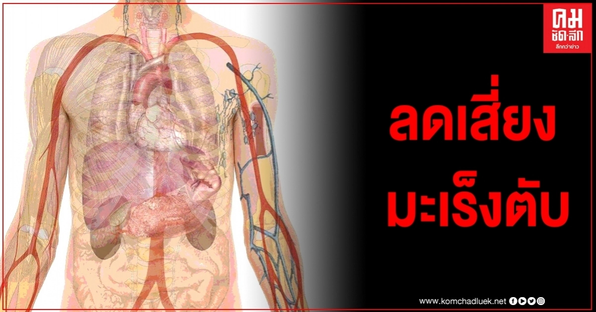 กรมการแพทย์แนะวิธีดูแลสุขภาพ ลดเสี่ยงเกิดมะเร็งตับแบบไม่รู้ตัว กรมการแพทย์แนะวิธีดูแลสุขภาพ ลดเสี่ยงเกิดมะเร็งตับแบบไม่รู้ตัว
